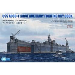 1:700 Takom SP7051 USS ABSD-1 Large Auxiliary Floating Drydock Plastic kit