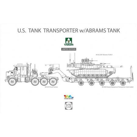 M1070 & M1000 w/ M1A2 SEP Abrams Tusk II