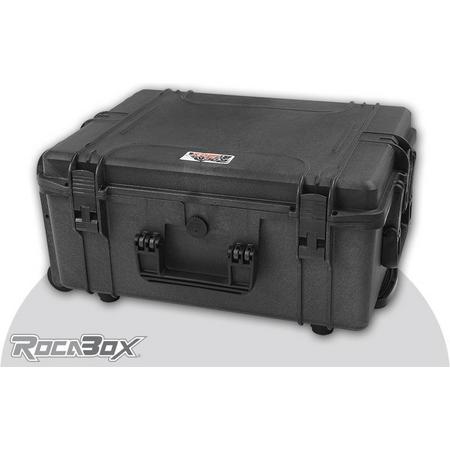 Rocabox - Universele trolley koffer - Waterdicht IP67 - Zwart - RW-5440-24-BTR