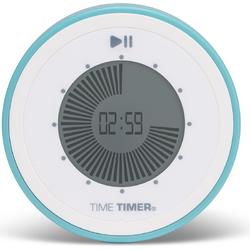 Time Timer Original Twist kleur Lake Day Blue - Visuele Countdown Timer - Tijdklok - Tijdmanagement Tool - School, Thuis, Kantoor - Optioneel Alarm - Geen Luid Getik
