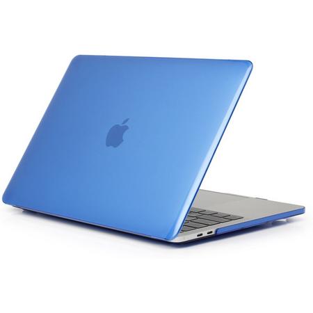 Apple MacBook Pro 15.4 2017 hard case (hoes), donker blauw