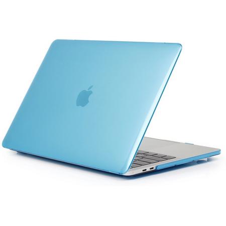 Apple MacBook Pro 15.4 2017 hard case (hoes), licht blauw