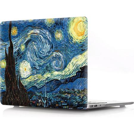 Tablet2you - Apple MacBook Air - hard case - hoes - Stary Sky - A1932 - A2179 - 2018 - 2020 - 13.3