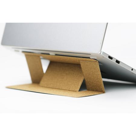 Universele Laptop - notebook standaard- Goud kleurig