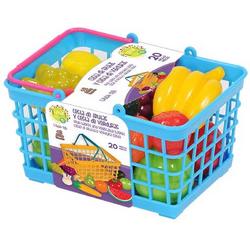 Winkelmandje met Speelgoed Fruit - Tachan - 20-Delig