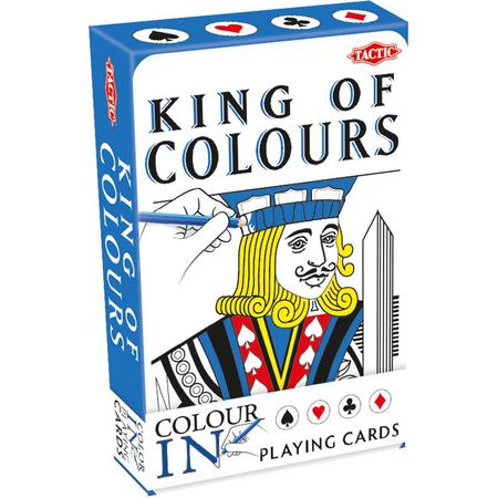 Colour-In Speelkaarten King/Queen of Colours