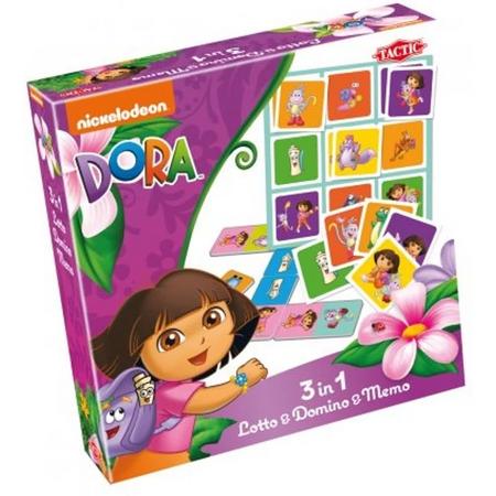 Dora 3in1 Lotto & Domino & Memo