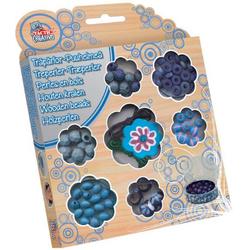 Houten beads blauw