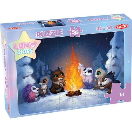 Lumo Stars Puzzel By the Fire - 56 Stukjes