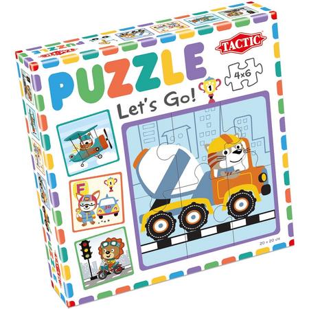My First Puzzle 4x6 stukjes: Lets Go!