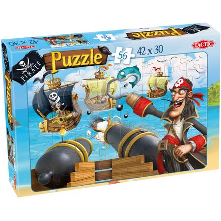 Piraten Puzzel Sea Battle - 56 Stukjes