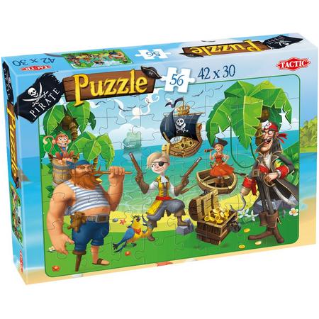 Piraten Puzzel Treasure Island - 56 Stukjes