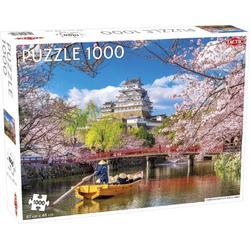 Puzzel Landscape: Cherry Blossoms in Himeji Japan - 1000 stukjes