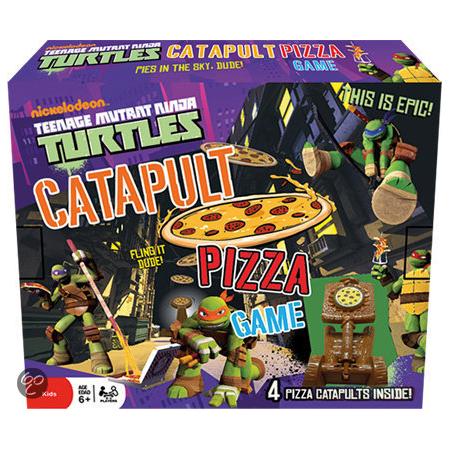 Teenage Mutant Ninja Turtles Catapult Pizza Game - Indoor Actiespel