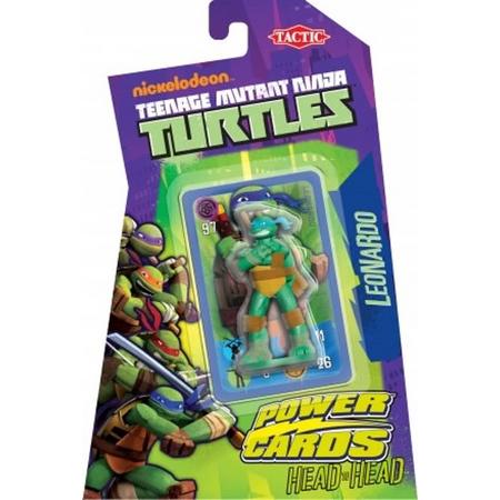 Teenage Mutant Ninja Turtles Power Cards incl. Leonardo Figure - Kaartspel