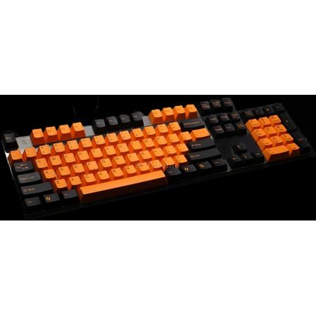 Cherry MX Keycaps Oranje Zwart (104 keys)