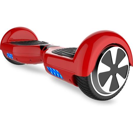 Tailwind Self Balancing Smart Hoverboard Balance Scooter 6.5 inch/ V.5 Bluetooth speakers/ LED Verlichting /speciaal ontwerp - Rood