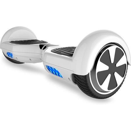 Tailwind Self Balancing Smart Hoverboard Balance Scooter 6.5 inch/ V.5 Bluetooth speakers/ LED Verlichting /speciaal ontwerp - Wit