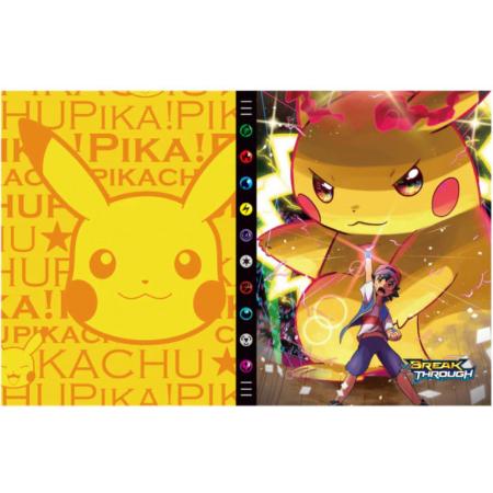 Grote XL Pokémon Verzamelmap - Voor 432 kaarten - Verzamelalbum - A4 Formaat - Flexibele kaft - Portfolio