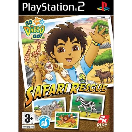 Take-Two Interactive Go, Diego, Go! Safari Rescue (PS2) PlayStation 2 video-game