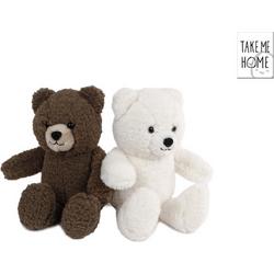 Take Me Home teddybeer S pluche 20/25cm (1 stuk) assorti
