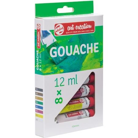 Gouache 8 tubes 12ml