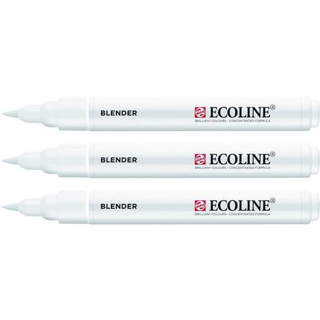 3x Ecoline Brush Pen blender