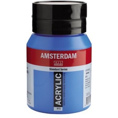 Amsterdam Acrylverf 500ml Primaircyaan