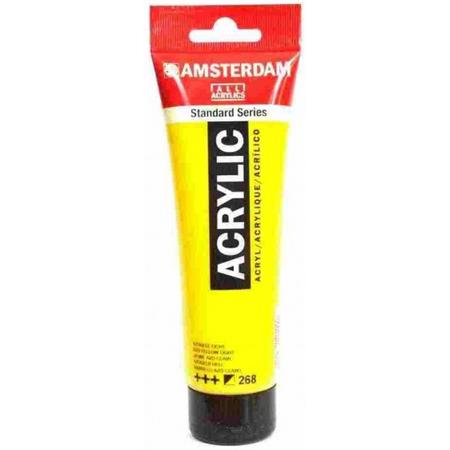 Amsterdam acryl 268 azogeel licht 250 ml.