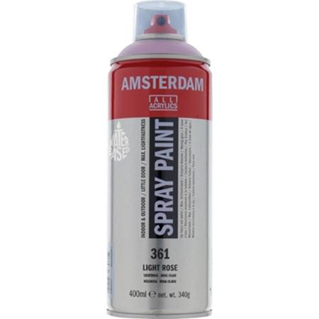 Amsterdam acrylspray 400 ml lichtroze