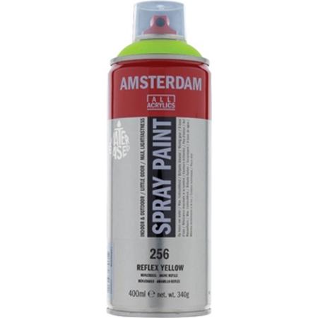 Amsterdam acrylspray 400 ml reflex geel