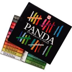 Panda set 24 kleuren krijtjes pastels oliepastels