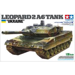 1:35 Tamiya 25207 Leopard 2A6 Tank - Ukraine Plastic kit