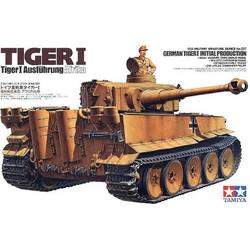 1:35 Tamiya 35227 German Tiger I Initial Production Plastic kit