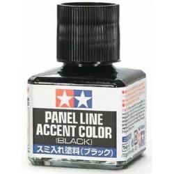 Tamiya 87131 Panel Line Accent Color - Black - 40ml Effecten potje