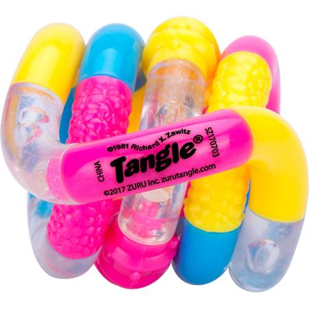 Tangle Crazy Junior (ZURU) - roze geel blauw
