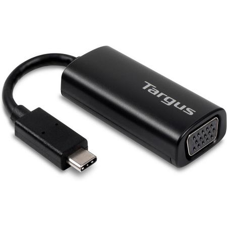 Targus ACA934EUZ 0.17m USB C VGA (D-Sub) Zwart video kabel adapter