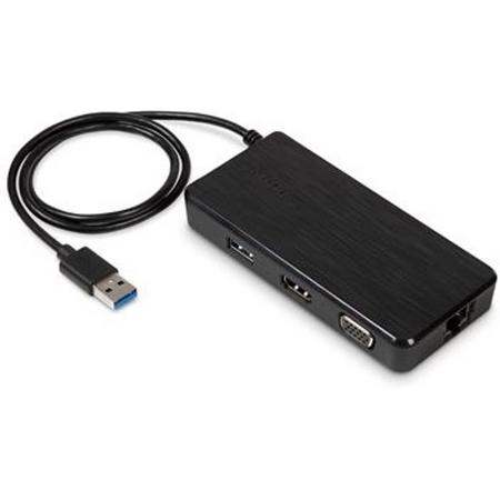Targus ACP115EUZ USB 3.0 (3.1 Gen 1) Type-A Zwart notebook dock & poortreplicator