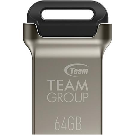 Team Group C162 64GB 64GB USB 3.0 (3.1 Gen 1) USB-Type-A-aansluiting Zwart USB flash drive
