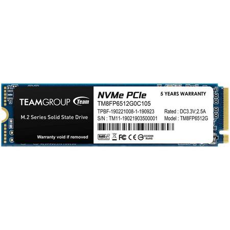 Team Group MP33 - 512 GB - M.2 PCIe NVMe SSD