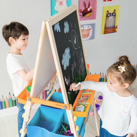Teamson Kids - Little Artist Vangogh groene houten schoolbord TK-FB028G