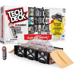 Tech Deck Play and Display - Transformerende Schansset en Draagkoffer met fingerboard