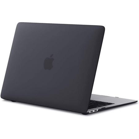 Tech-Protect Smartshell MacBook Air 13 2018 Bescherm Hoes - Zwart