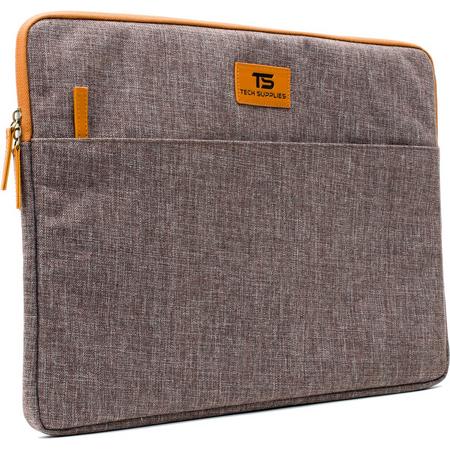 Tech Supplies - MTSA13BR Sleeve voor 13 Inch Laptop, geschikt voor de Apple Macbook Air / Pro of andere laptops van 13.3