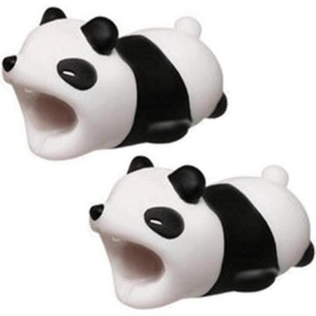 Panda kabelbijter - 2 stuks - Kabelbeschermer set