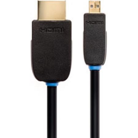 Techlink NX2 HDMI A Plug to HDMI Micro D Plug HDMI kabel 2 m HDMI Type A (Standard) HDMI Type D (Micro) Zwart