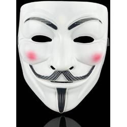 Anonymous Masker -  Vendetta Masker - Guy Fawkes Masker - Mask - Leuk voor Halloween - Verkleedpartijtje - 2 stuks