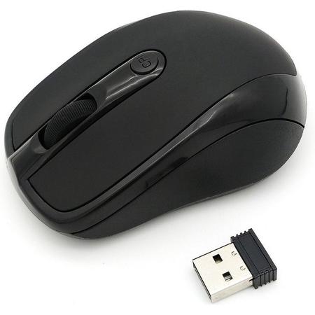 Draadloze Muis P460 - 2.4 Ghz - USB - Zwart - Voor PC, Laptop en Mac