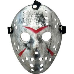 Jason Voorhees Hockey Masker - Halloween Masker - Horror Film Friday The 13th - Cosplay Masker - Verkleedmasker - Zilver