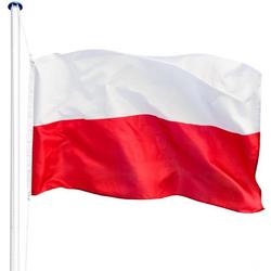 TecTake - Aluminium vlaggenmast Polen
